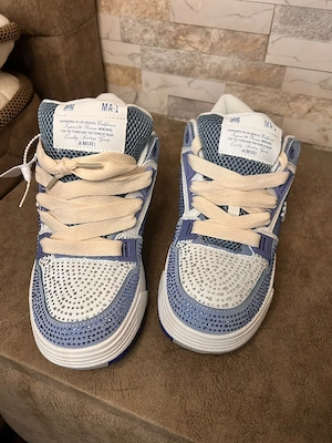 Adidasi Amiri MA 1 blue
