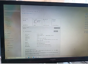 Vand pc Intel core i7 plus Monitor