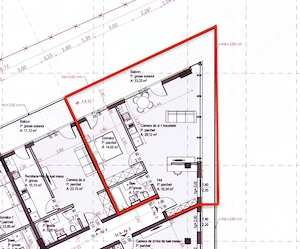 Vand apartament cu 2 camere si parcare subterana- Soporului 19