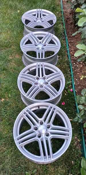 Jante aliaj R17 5x112 Vw.Audi.Skoda.Seat.Mercedes  - imagine 9