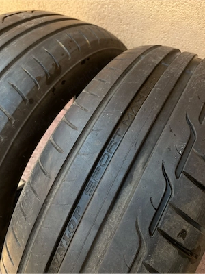 2 anvelope 215 55 17 Dunlop Sport Max Vara Cauciucuri - imagine 2