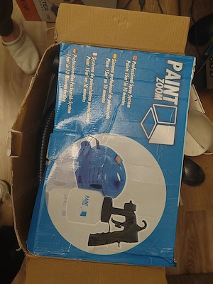 Vând aparat de vopsit electric 