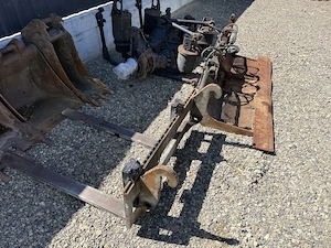 Vola încărcător frontal   Jcb 409  furci - imagine 6