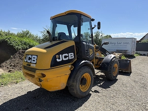 Vola încărcător frontal   Jcb 409  furci - imagine 4