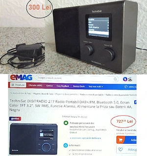 Radio TechniSat .vârf de tehnologie Germană  ! Stare impecabilă !