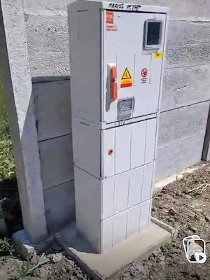 Teren cu proiect și autorizație de construcție și gard modern