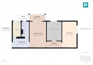 Apartament cu 3 camere în zona Spitalul Județean - imagine 13