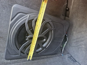Subwoofer Underseat Slim - imagine 2