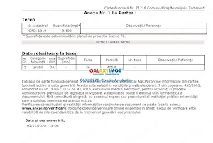 Oportunitate investitie: Teren intravilan 3400 mp - Gulia Tartasesti - imagine 2