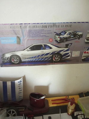 Vand proiect Nissan Skyline GY-R,construit până la numarul8 ,până la numărul 23 nedesfacute