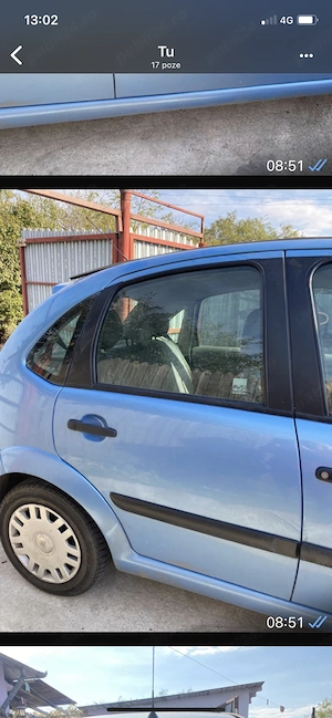 Vând Citroen 1.1, benzina, an fabricație 2004, Blue Lucia metalizat, 100000 km, folosit urban  - imagine 2