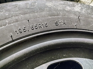 Set 4 Roți Vară Michelin Primacy 4 (195/65 R15) - Jante Tablă 4x108 - DOT 2022 - imagine 4