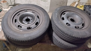 Set 4 Roți Vară Michelin Primacy 4 (195/65 R15) - Jante Tablă 4x108 - DOT 2022 - imagine 2