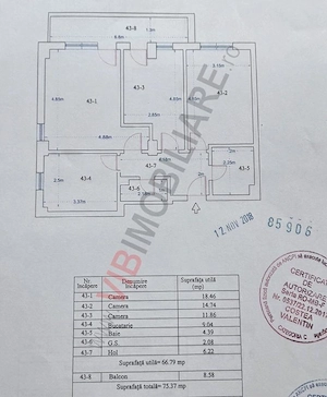 3 Camere - Bloc Nou - Parcul Teilor - imagine 13