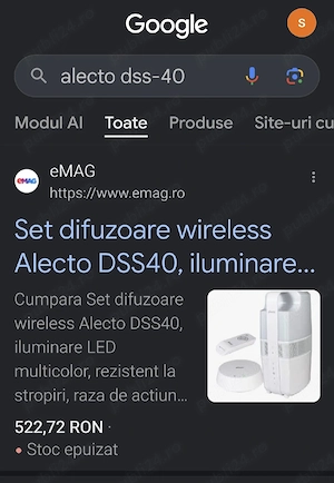 Boxa audio Alecto DSS 40