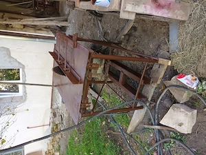 Circular trifazic pentru cherestea și grinzi, robust, cu băilog