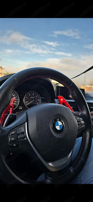 vand volan BMW f30\31 sport cu padele - imagine 2