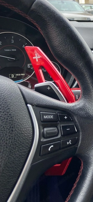 vand volan BMW f30\31 sport cu padele - imagine 3