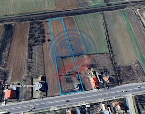Casa Bradesti  teren  intravilan 7952 mp  deschidere 33 m la DE 70 - imagine 17
