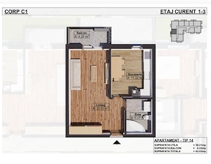 vând Apartament 2 Cam Dobroesti Fundeni Str. Trifoiului Nr. 43 - imagine 8