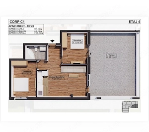 vând Apartament 2 Cam Dobroesti Fundeni Str. Trifoiului Nr. 43 - imagine 15