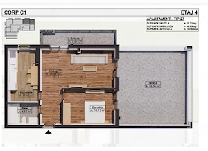 vând Apartament 2 Cam Dobroesti Fundeni Str. Trifoiului Nr. 43 - imagine 13