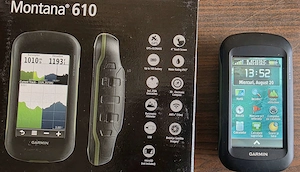 Aparat GPS topografic Garmin Montana 610, inclusiv poteci de munte