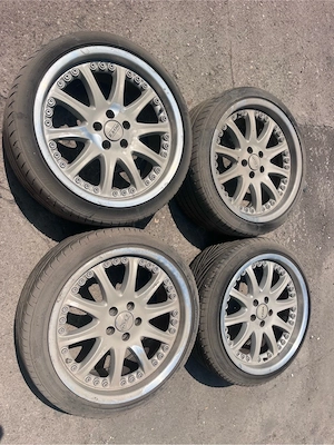 5x100 - r17 - roti complete echipate cu anvelope de vara - imagine 3