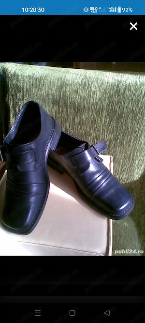 Vând pantofi piele marca Denis 