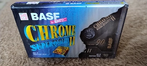 Caseta BASF Chrome II,SONY HF60,TDK D60,TDK  Type II,casete audio noi originale sigilate