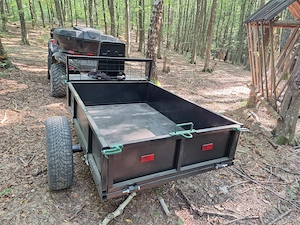 Remorca ATV / motocultor 4 X4  - imagine 4