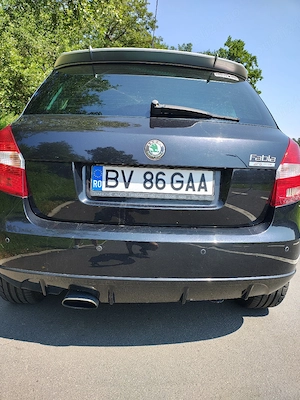 Skoda Fabia SPORTLINE Facelift, model rar, multiple dotări - jante pe 17 sport, eleron, tobă sport - imagine 7