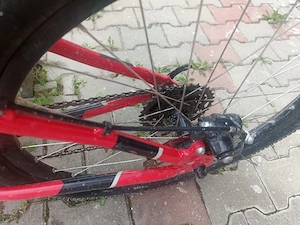 Bicicletă Rockrider MTB 26", aluminiu, frâne pe disc   stare bună