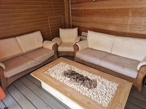 Set canapele 3 2 1 Gradina terasa foișoare 