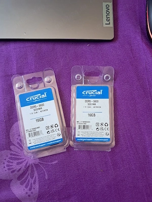 2x memorie RAM Crucial 16GB DDR5 5600MHz