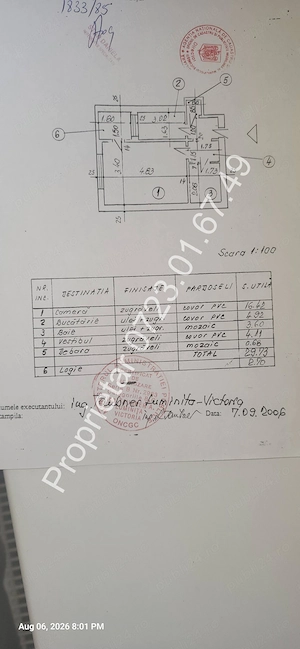 PROPRIETAR   Garsonieră decomandată 33 mp | Str. Piscului nr. 9 | Tineretului   Timpuri Noi - imagine 10