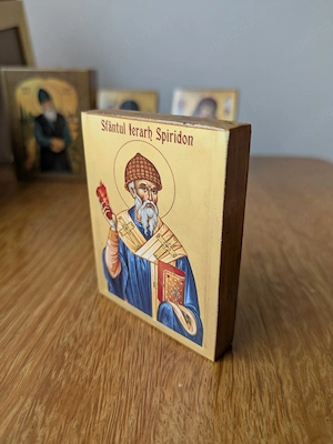 Icoana pe lemn, Sfântul Ierarh Spiridon