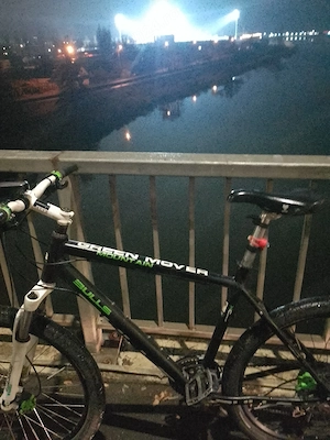 bicicleta de vanzare cu mic defect