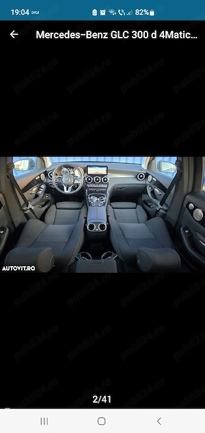 Mercedes-Benz GLC 300d 4MATIC,(2022), Webasto, Head-Up, Distronic, 360 , Garantie     - imagine 6