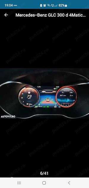 Mercedes-Benz GLC 300d 4MATIC,(2022), Webasto, Head-Up, Distronic, 360 , Garantie     - imagine 10