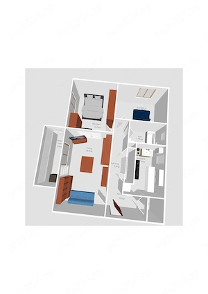 vand apartament 3 camere - imagine 3
