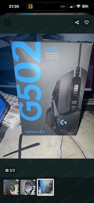 Mouse Logitech G502 HERO