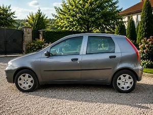 Fiat Punto 1.3 Multijet Diesel 2005   Climă, Consum 3,5L, Nr. Roșii + RCA 2,5 Luni - imagine 2