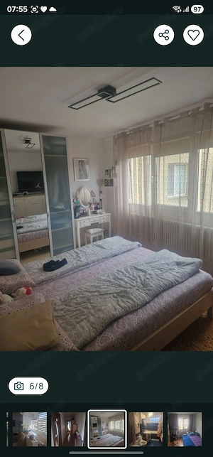 apartament 3 camere semidecomandat  - imagine 3