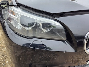 Far faruri stanga dreapta BMW seria 5 F10 F11 lci facelift bixenon bi-xenon - imagine 4