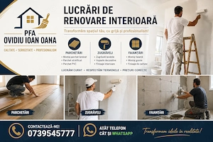 Renovări interioare 