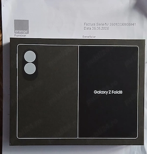 Telefon mobil Samsung Galaxy Z Fold8, 12GB RAM, 256GB, 5G, Graphite