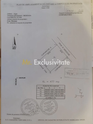 Parcele teren intravilan Mosoaia , str Piscul Priboi- Arges! - imagine 2