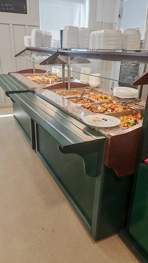 De vanzare vitrina calda cu bain marie, banchete, mese si scaune
