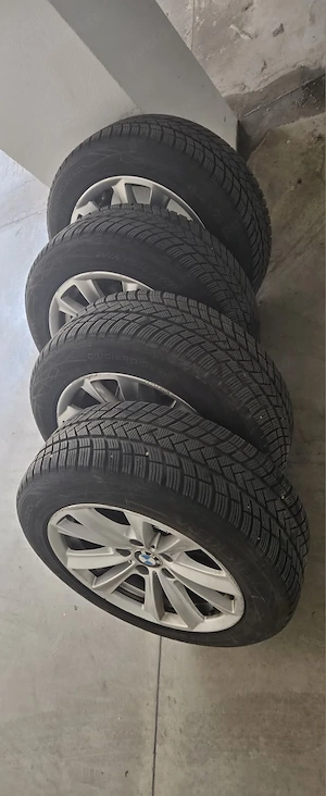 SET 4 ROTI BMW F10/F1 - 225 55 R17 originale Vredestein Wintrac - imagine 4